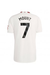 Fotbalové Dres Manchester United Mason Mount #7 Třetí Oblečení 2023-24 Krátký Rukáv